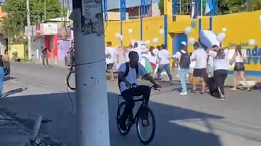 Protesto pede justiça por morte no Salgueiro