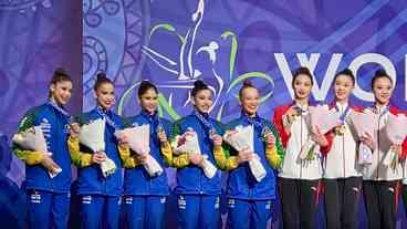 Brasil brilha na Copa do Mundo de Ginástica Rítmica