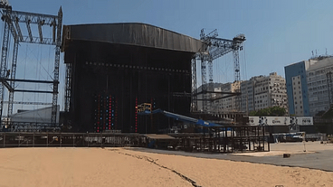 Show de Shakira no Rio: 10 Toneladas de Equipamentos