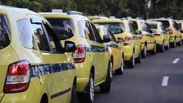 Tarifas de táxi para show da Shakira no Rio