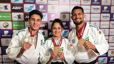 Brasil conquista 7 medalhas no Grand Slam de Astana