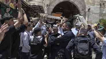 Marcha da extrema direita em Jerusalém