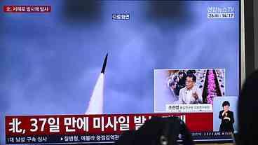 Coreia do Norte Realiza Novo Teste de Míssil Balístico