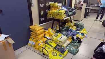 Polícia Apreende Camisas Falsificadas no Sul Fluminense