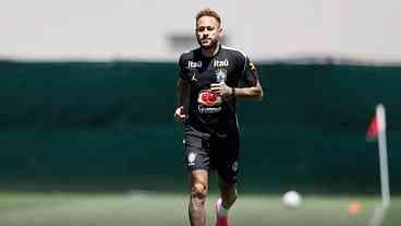 Neymar fora contra o Haiti para recuperação