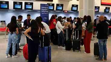 Santos Dumont retoma operação após 13 voos cancelados