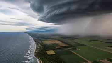 Setembro pode ter ciclone extratropical e fortes chuvas