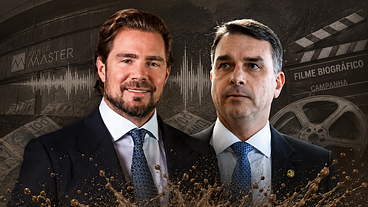 Flávio Bolsonaro viaja em jatinho de Vorcaro, revela relatório da PF