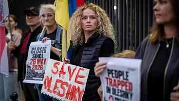 Rússia promete resolver crise em cidade ucraniana após...
