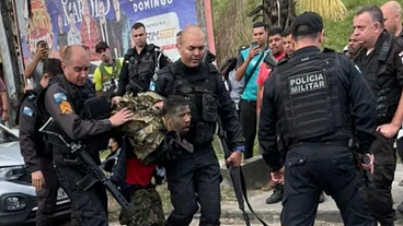 Perseguição termina com um suspeito preso e outro morto no Rio de Janeiro