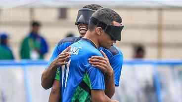 Futebol de cegos do Brasil fatura Grand Prix da França