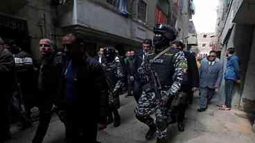 Forças de segurança do Egito matam 16 supostos militantes