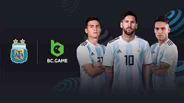 A Associação Argentina de Futebol apresenta o Crypto Casino BC.GAME como seu patrocinador global