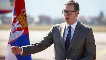 Conflito entre EUA e Rússia causaria 'colapso quase total do mundo', diz Vucic