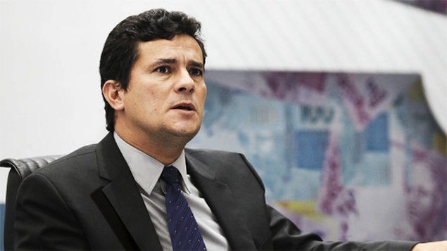 O juiz federal Sérgio Moro, responsável pelos processos decorrentes da Operação Lava Jato