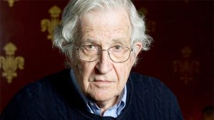 Chomsky é um dos intelectuais mais respeitados do mundo