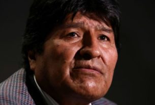 Pesidente deposto da Bolívia, Evo Morales
