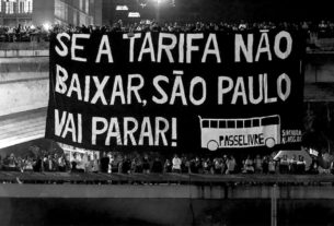 As manifestações ocorridas em São Paulo, em 2016, causaram a paralisação do trânsito em várias regiões da capital paulista