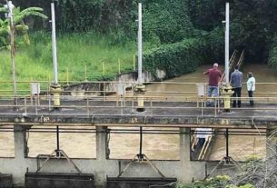 MPRJ faz vistoria e coleta amostra de água na Estação Guandu
