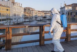 A Itália registrou mais 837 mortes na pandemia do novo coronavírus (Sars-CoV-2), de acordo com balanço divulgado pela Defesa Civil