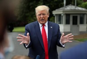 "Como não o respeitam, nós vamos sair", afirmou Trump sobre os russos