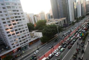 Vista da Av. Paulista em São Paulo
