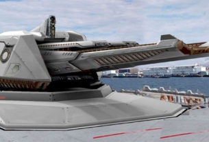 O canhão eletromagnético, uma arma do futuro, chega aos passadiços dos navios de guerra da Marinha chinesa