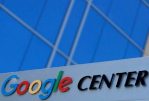 Imagem externa de escritórios do Google na Califórnia