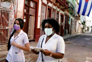 Profissionais de saúde distribuídos por todos os Estados cubanos, combatem a pandemia com sucesso