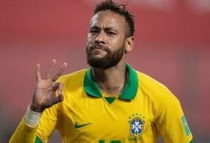Neymar marca três gols na virada do Brasil sobre o Peru, mas não poderá pedir música no ‘Fantástico’