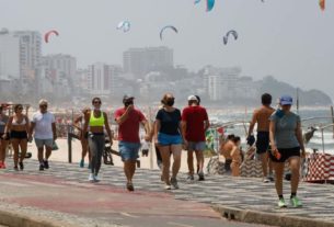 Após temperatura recorde, Rio tem previsão de vendaval e frente fria