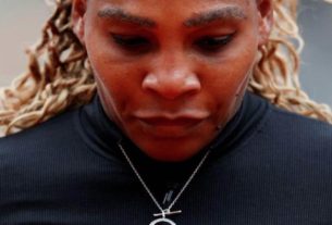 Jogadora norte-americana Serena Williams, em Roland Garros, Paris, França
