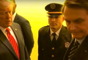 Na única visita que fez à Casa Branca, Bolsonaro disse a Trump: 'I love you'