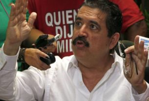 Ex-presidente das Honduras Manuel Zelaya